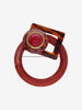 Vintage Large Red Geometric Brooch W27526.112  Vintage 