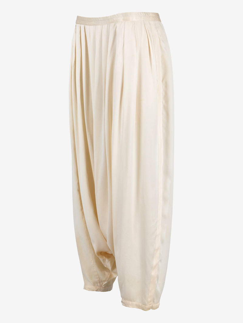 Luciano Soprani Silk Harem Pants MR100524.37  Luciano Soprani 