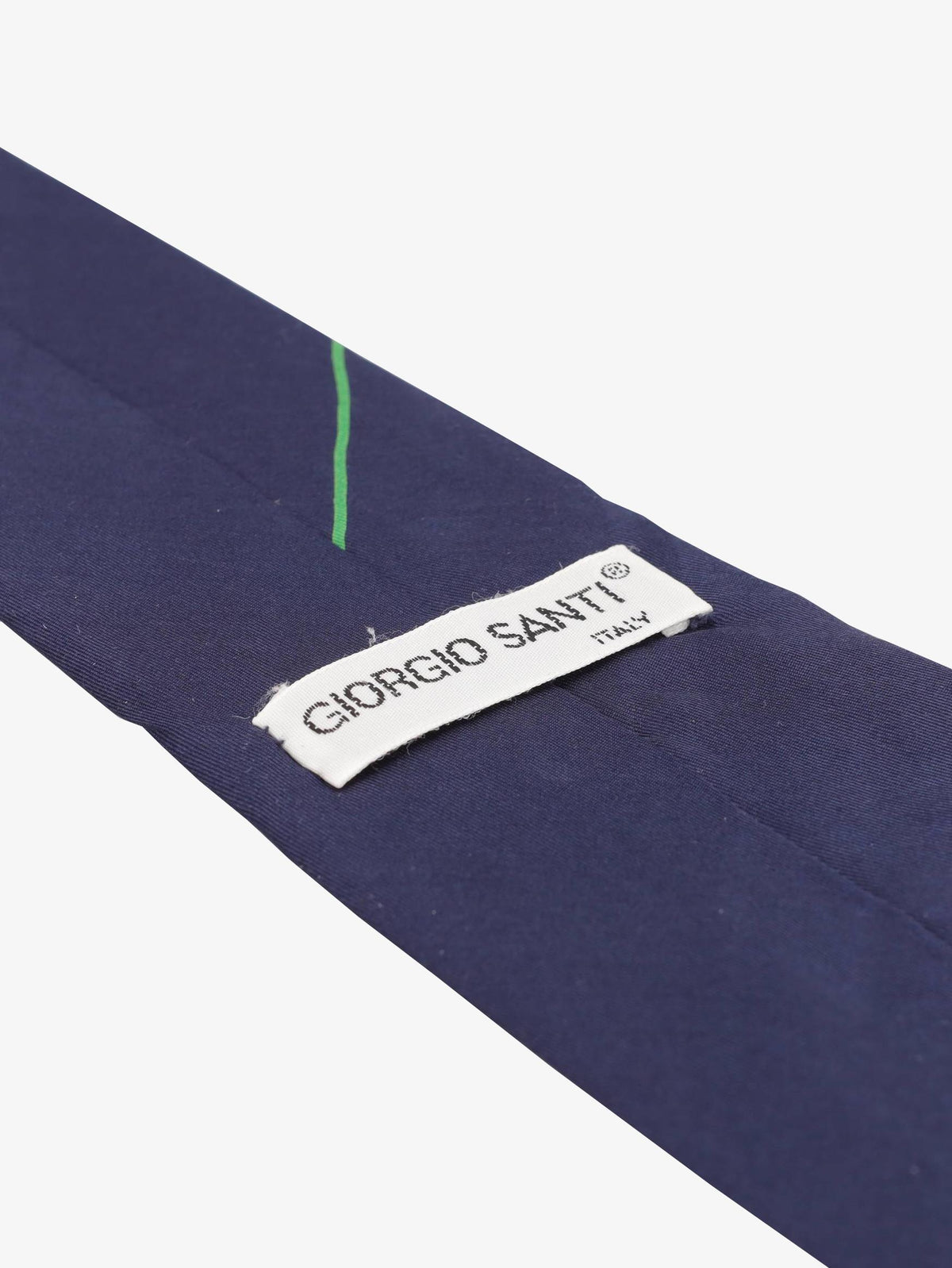 Cravatta blu navy vintage