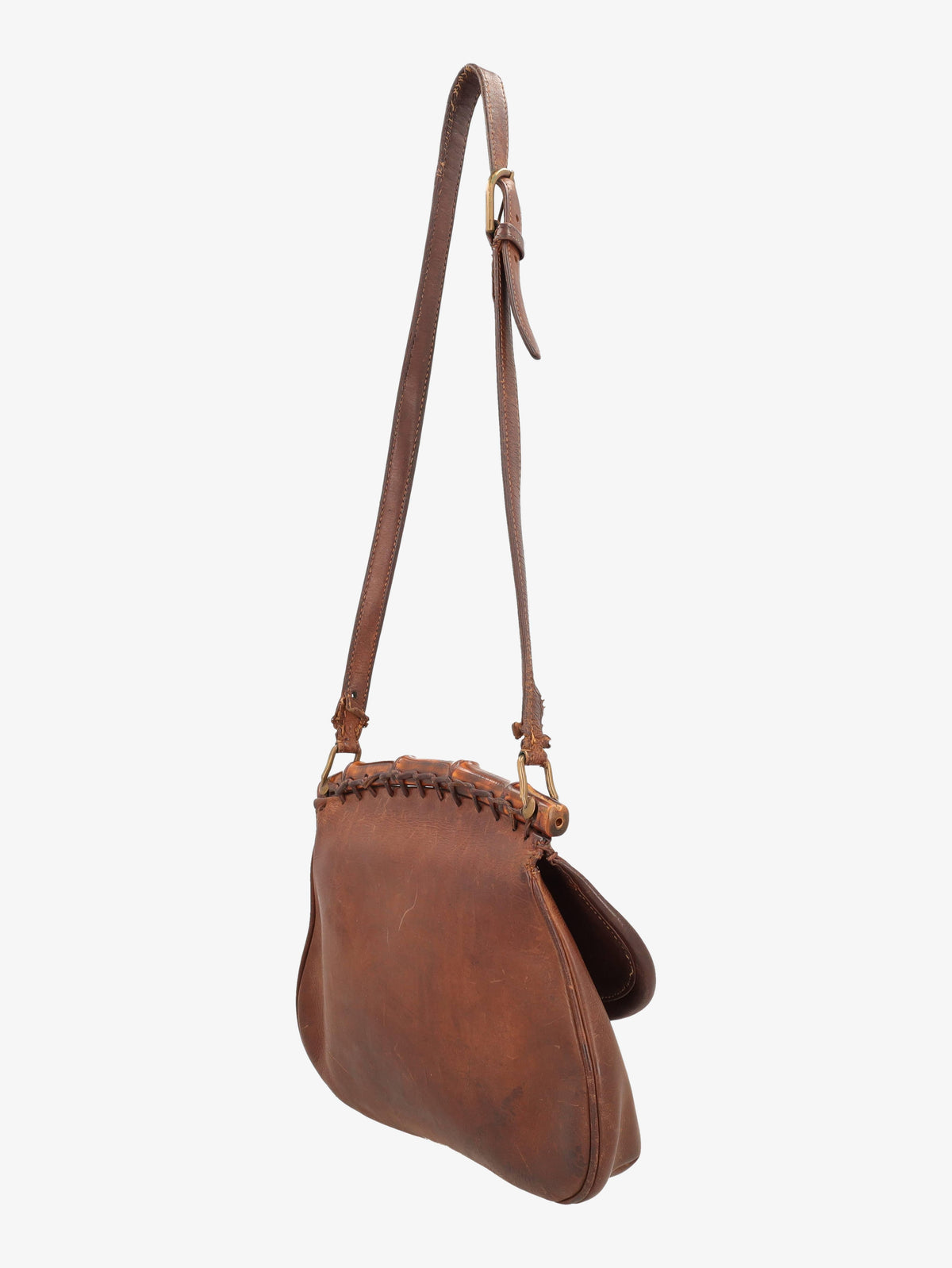 Vintage Gucci Bamboo Shoulder Bag