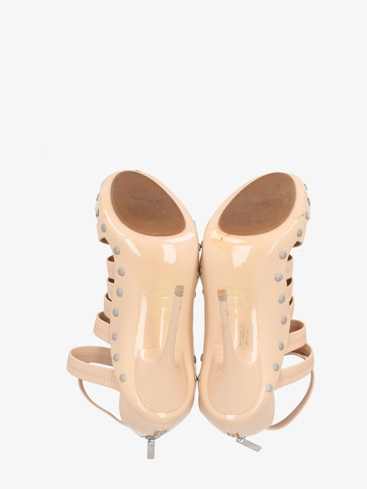Jimmy Choo Cream Striped Décolleté WCV161224_23  Jimmy Choo 