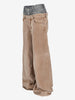 Dsquared2 Twin Pack Layered Wide-Leg Trousers CVM26.23.164  Dsquared² 