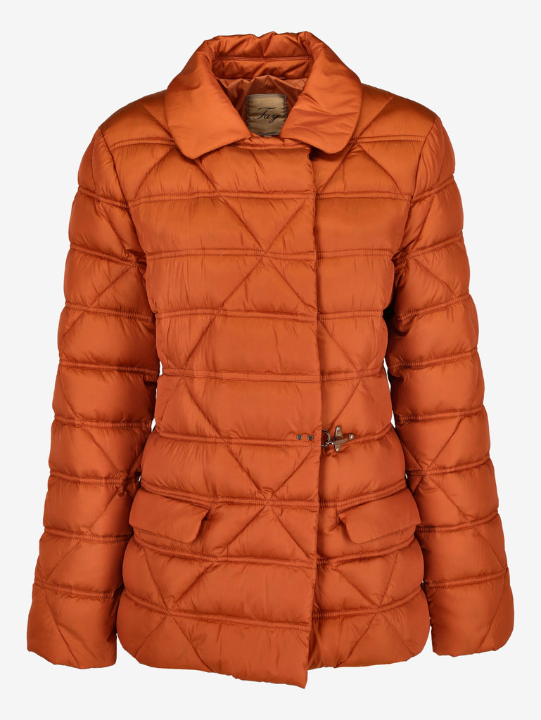Fay Orange Puffer Jacket CVM26.22.68  Fay 