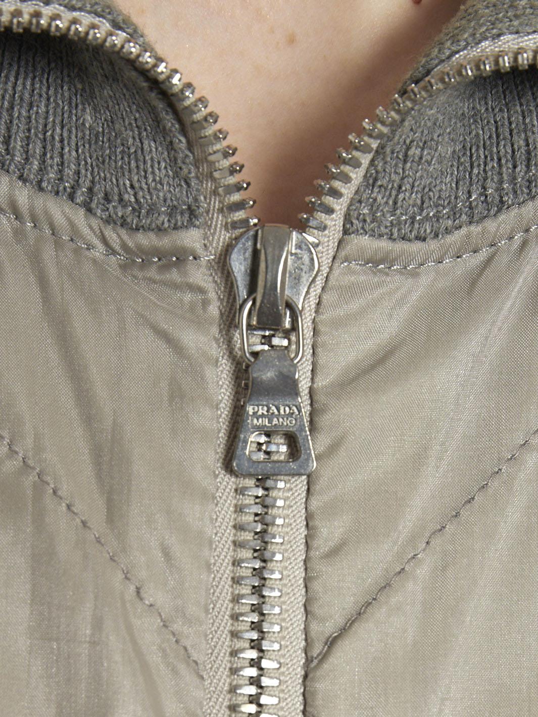 Y2K Prada sweatshirt in cotton and technical fabric