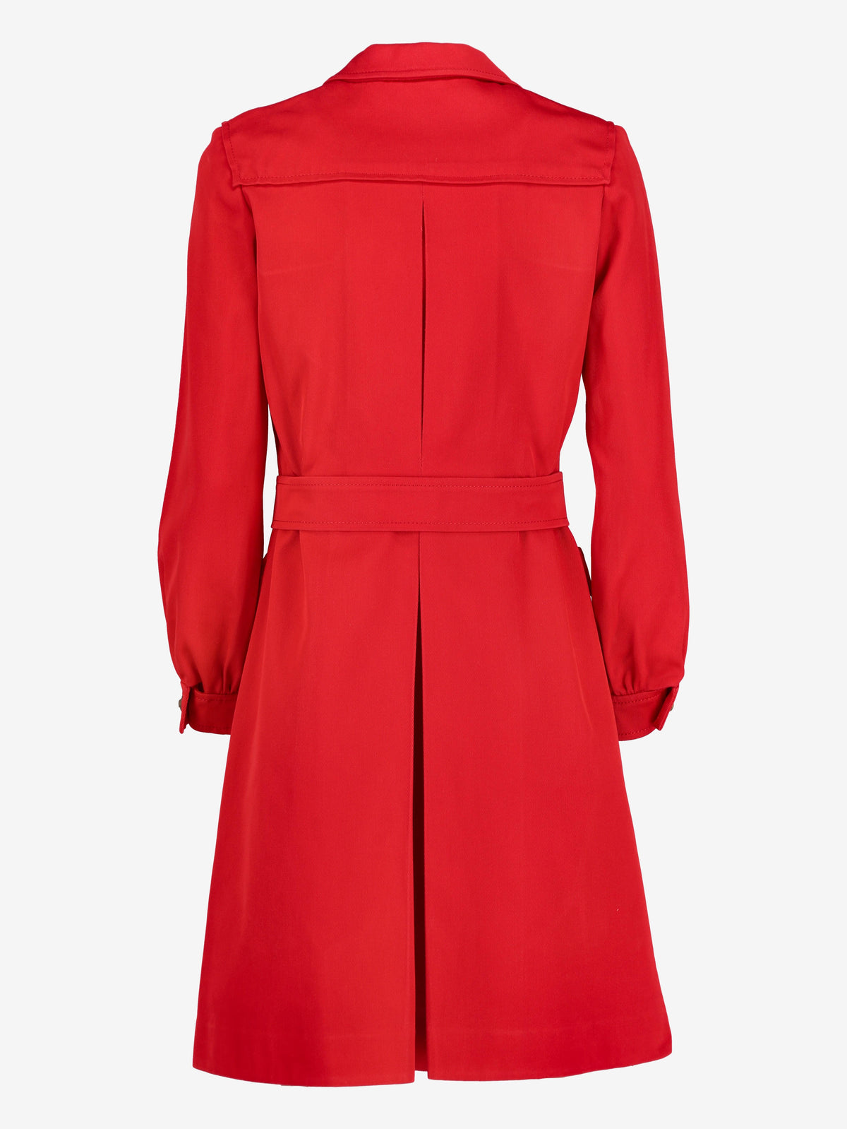 Valentino Red Long-Sleeved Dress MR120725.2  Valentino Boutique 
