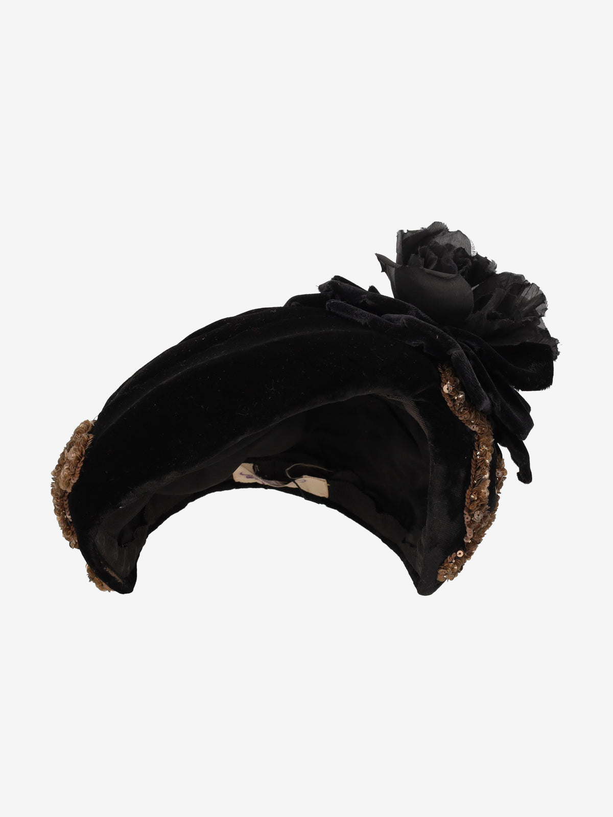 Vintage Sequin & Floral Fascinator Hat W27526.160  Vintage 