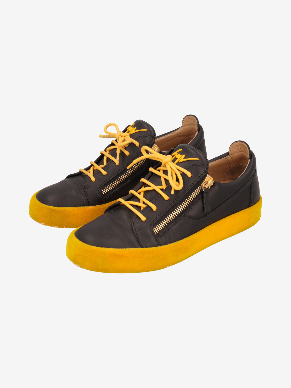 Giuseppe Zanotti Men's Blue and Yellow Shoes WCV250877.13 . Giuseppe Zanotti 