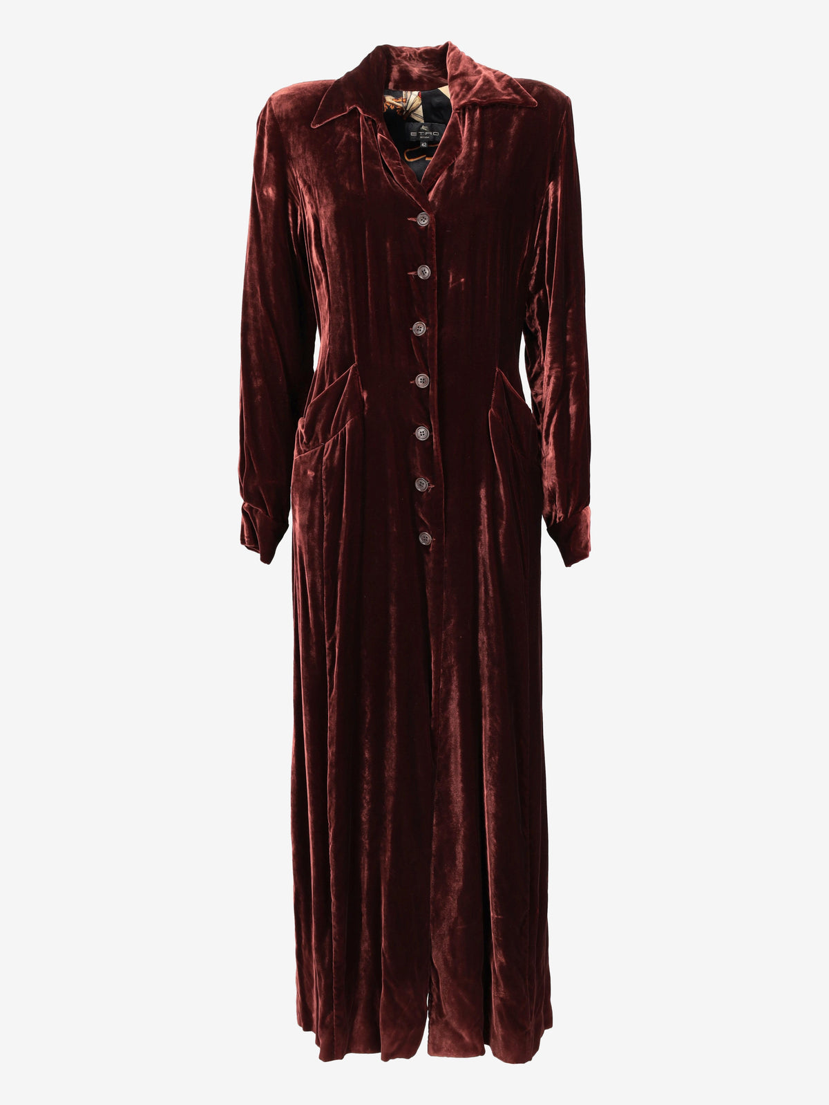 Etro Long Chenille Coat Dress W27526.171  Etro 