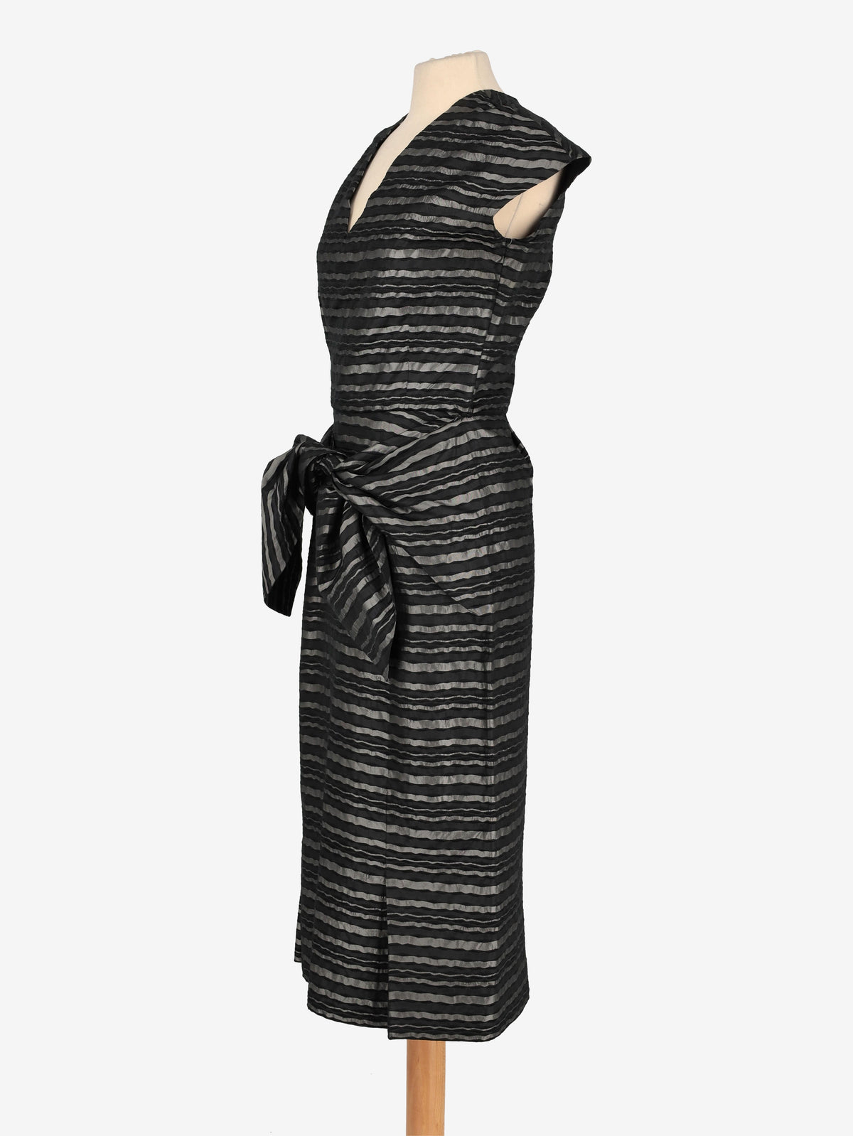 Vintage Striped Dress W22041212  Vintage 