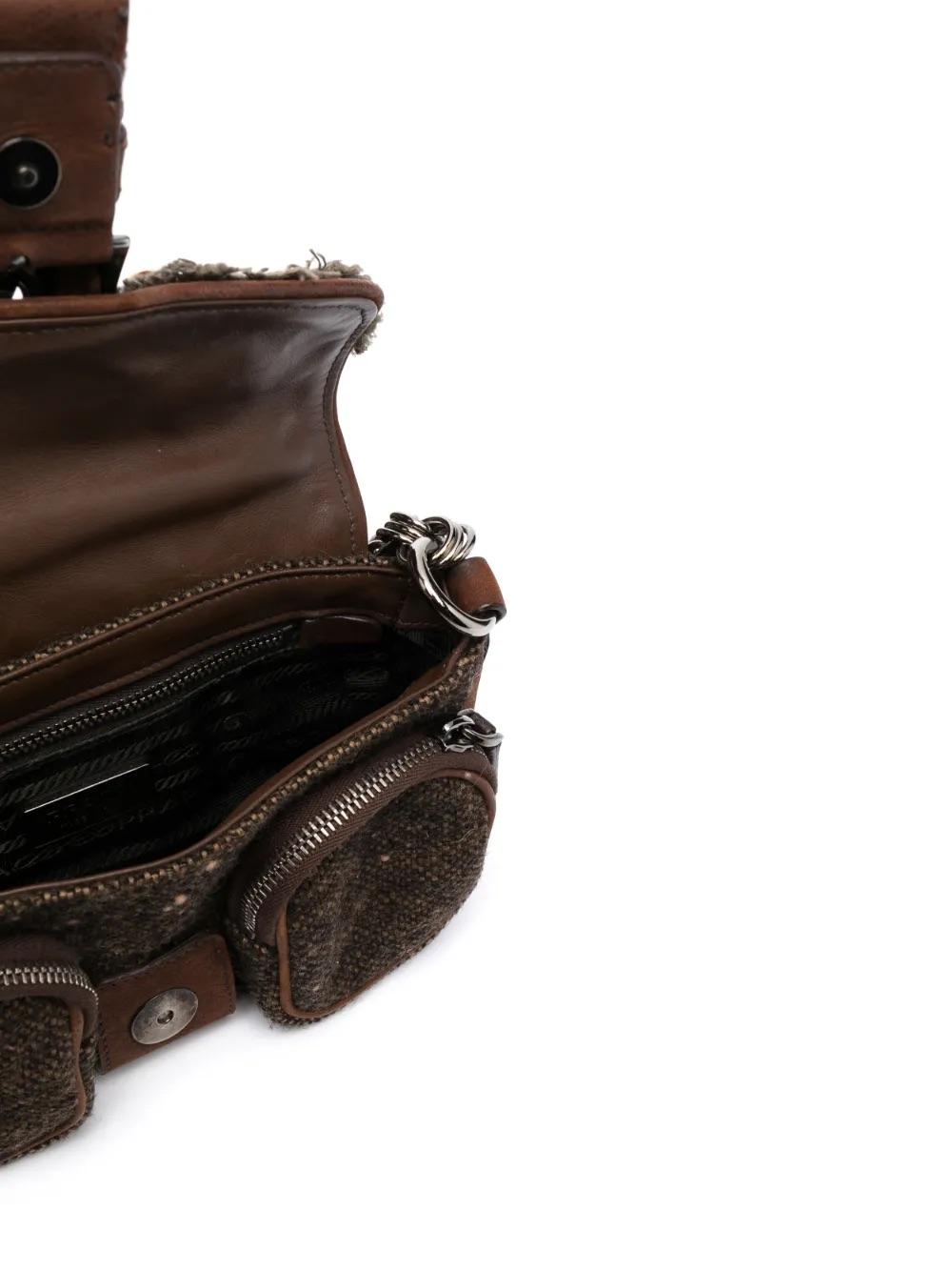 Prada Madras Tweed Shoulder Bag BR31323.14  Prada 