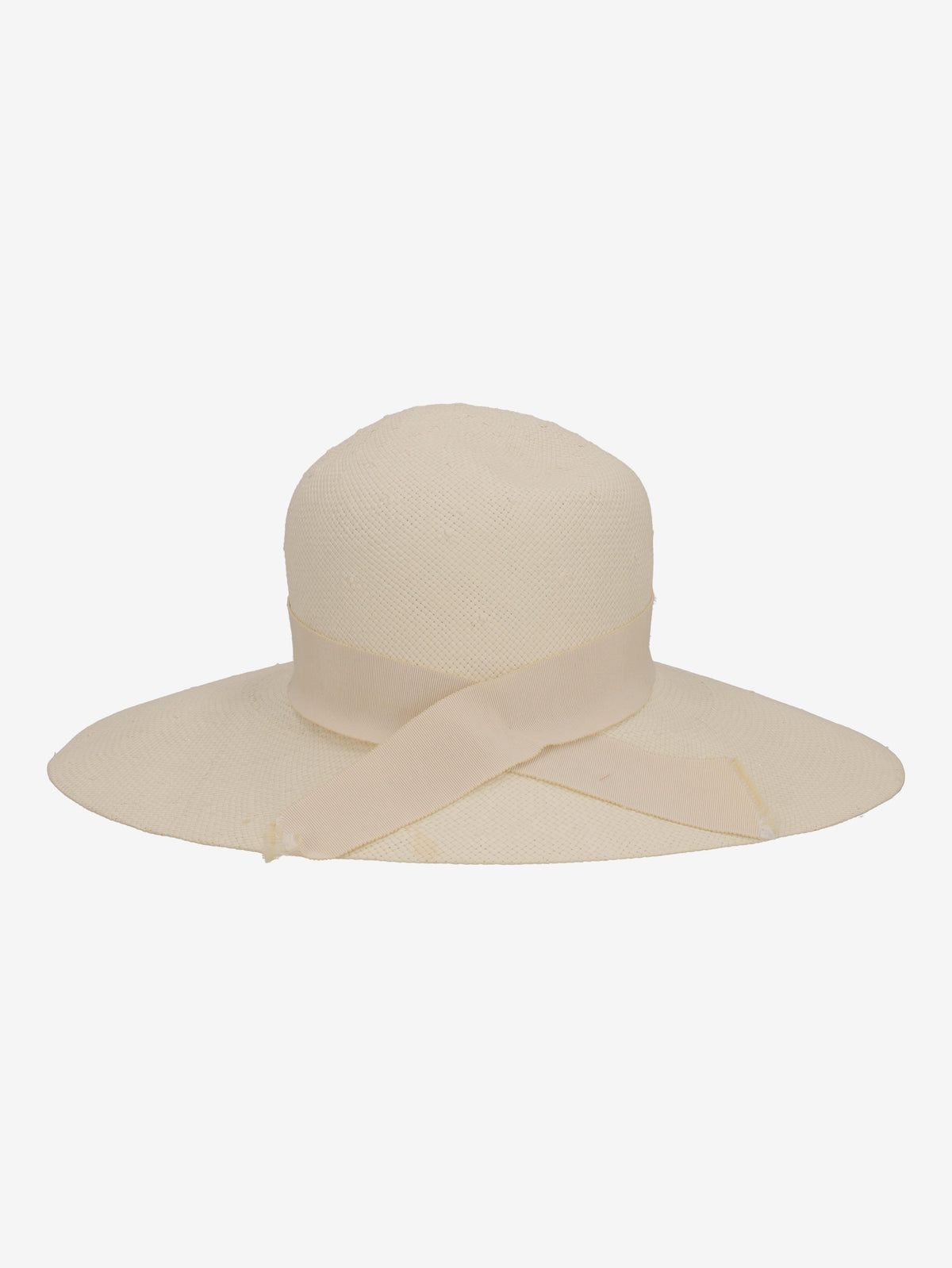 Vintage Straw Hat with Grosgrain Ribbon W130126.2  Vintage 