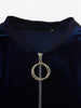 Missguided long-sleeved sweatshirt in blue chenille CVM22.81.26  Missguided 
