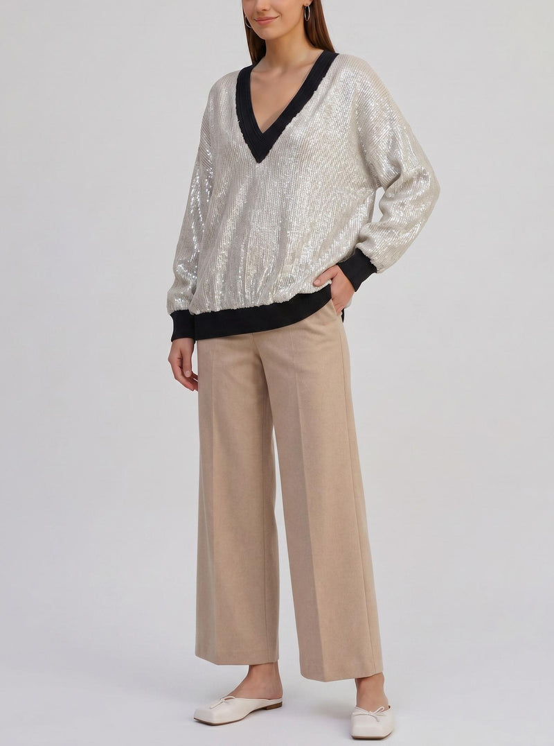 Gianfranco Ferré Vintage Sequin Bomber Knit W2511.126  Gianfranco Ferré 