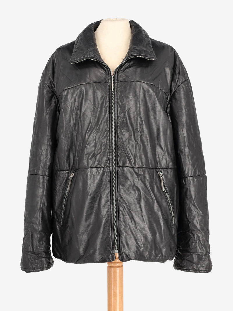 Vintage Leather Puffer Jacket W2511.118.19  Vintage 