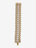 Vintage Thick Chain Bracelet with Linear Gemstone Detail W13426.59  Vintage 