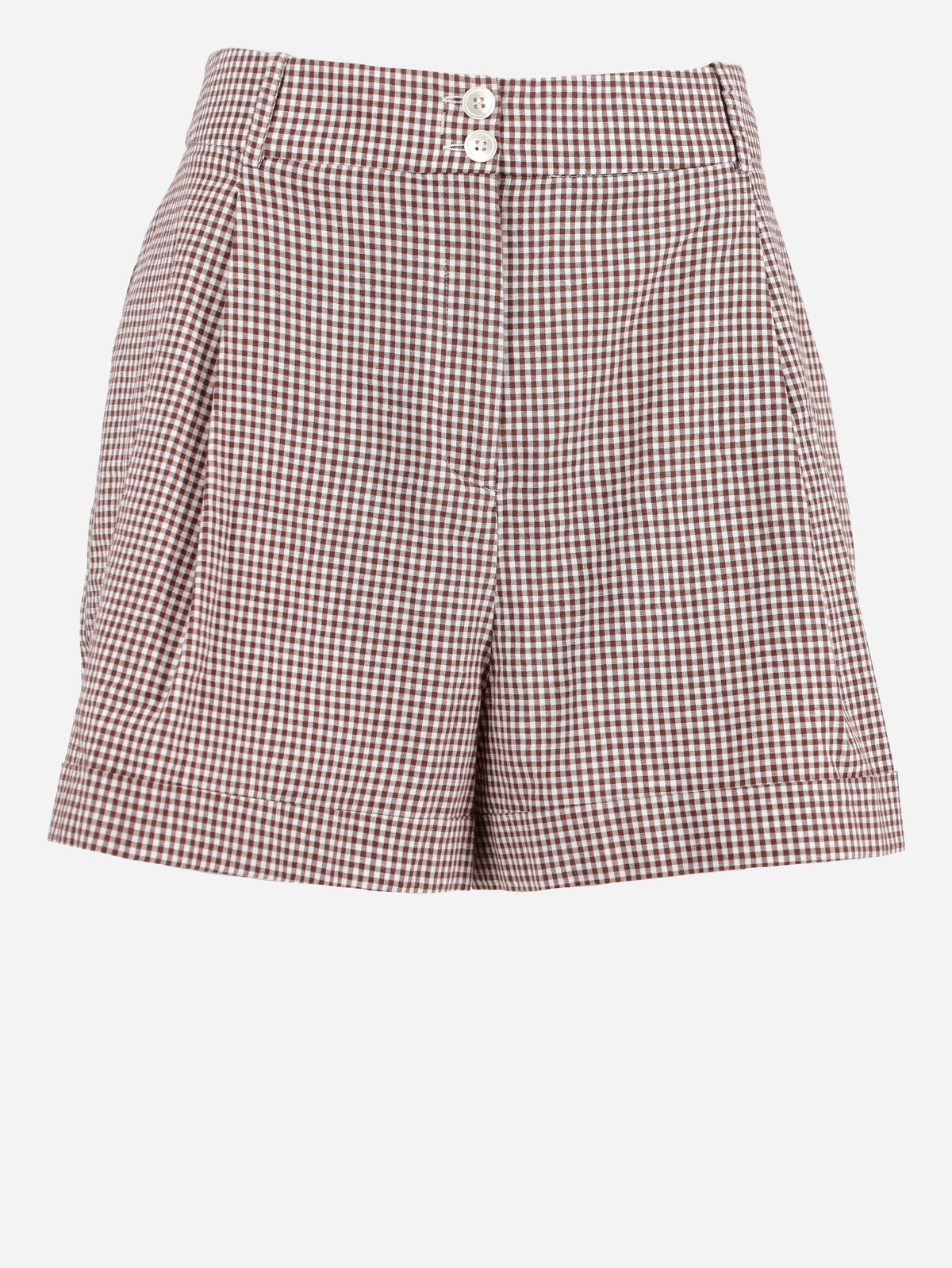 Michael Kors Vintage Gingham Shorts WCV241010305  Michael Kors 