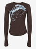 Just Cavalli Wave Print Shirt W24121253.4  Just Cavalli 