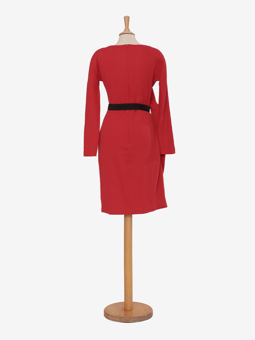 Vintage sheath dress with jewel belt - '80s AR009  Mimmina 
