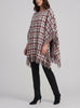 Ermanno Scervino Tartan Poncho Dress CVM26.22.28  Ermanno Scervino 