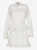 Self-Portrait Long Sleeve Stars Lace Dress WCV26.1.3  Self portrait 