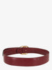 Gucci Burgundy Buckle Belt