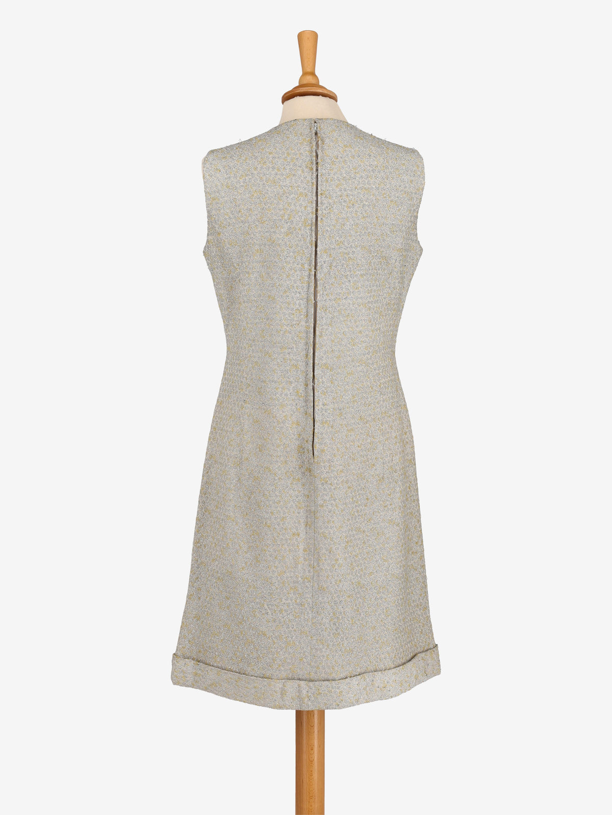 Silver Midi Buttoned Dress - 60s MRTHG.1  Harry halgo 