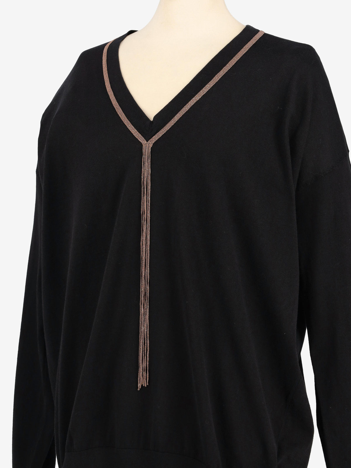 Maglione Maxi Brunello Cucinelli Con Catena