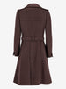 Courrèges Brown Coat MR260725.34  Courrèges 