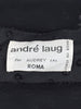 André Laug Black Floreal Cocktail Dress WCV151124.14  Andre Laug 