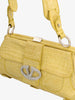 Valentino Shoulder Bag In Yellow Cocco