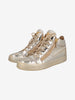 Giuseppe Zanotti Men's Golden Shoes WCV250877.14  Giuseppe Zanotti 