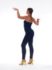 1990s Krizia jumpsuit in elecrtric blue knit C100434  Krizia 