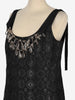 Prada Sleeveless Dress with Crystal Necklace Detail W22070605  Prada 
