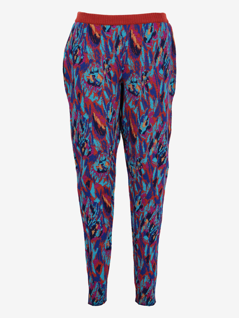 Yves Saint Laurent 1980s Patterned Wool Trousers MR120725.68  Yves Saint Laurent 
