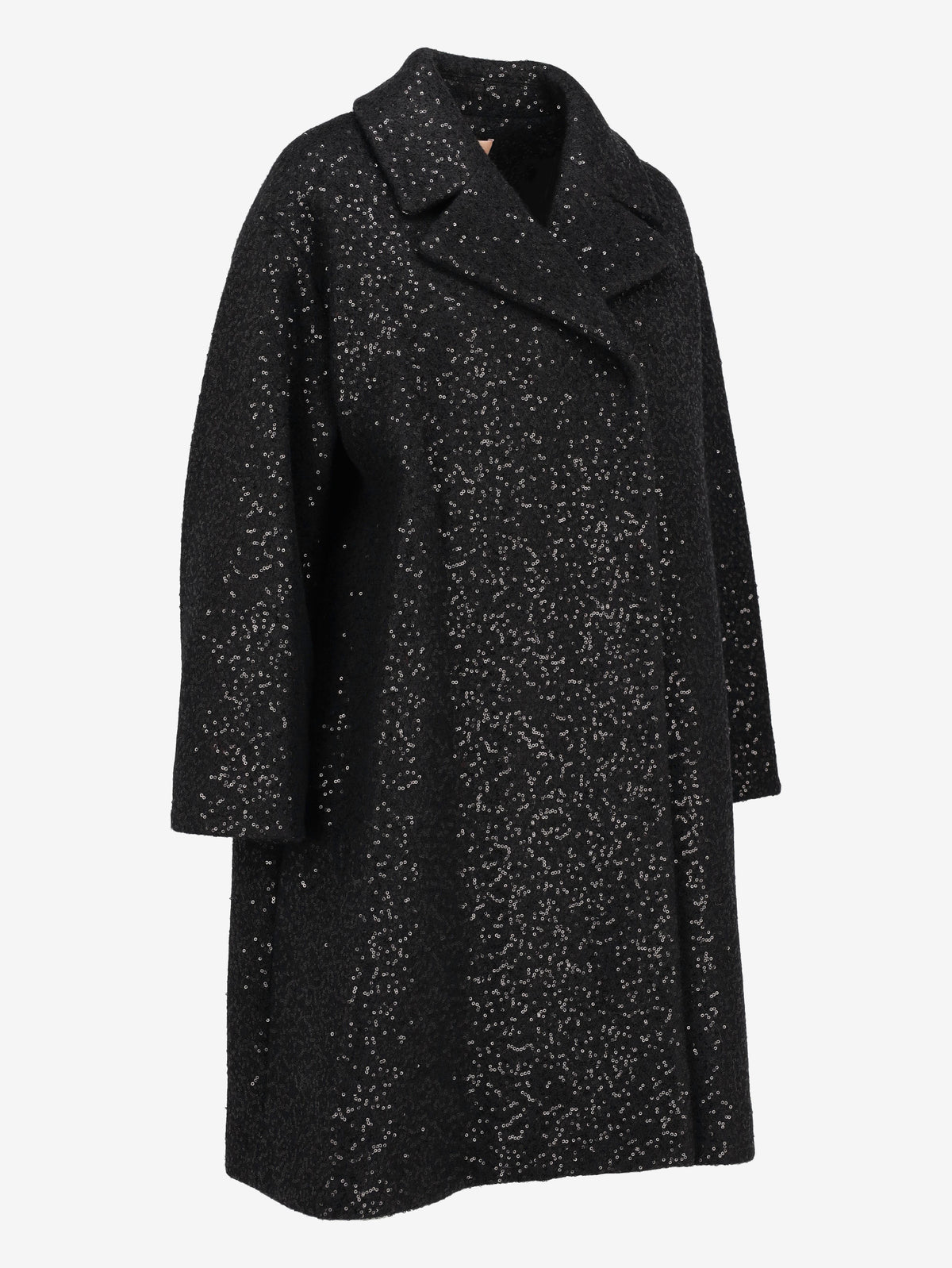 Vintage Sequin-Embellished Wool Coat CVM26.6.126  Vintage 