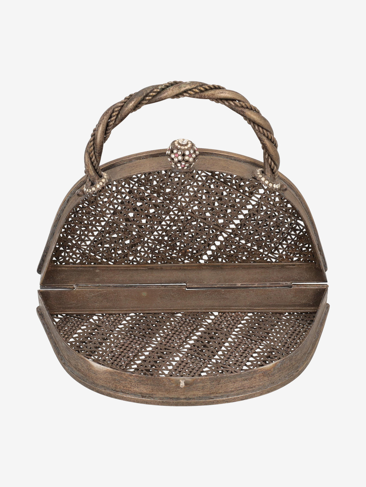 Vintage Little Metal Bag W22041106  Bozart 