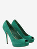 Gucci Green Suede Open-toe WCV041224.119  Gucci 