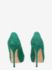 Gucci Green Suede Open-toe WCV041224.119  Gucci 