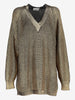 Gianfranco Ferré Golden Knitted Sweater WCV241010364  Gianfranco Ferré 