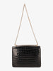 Borsa Gucci con catena in cocco nero