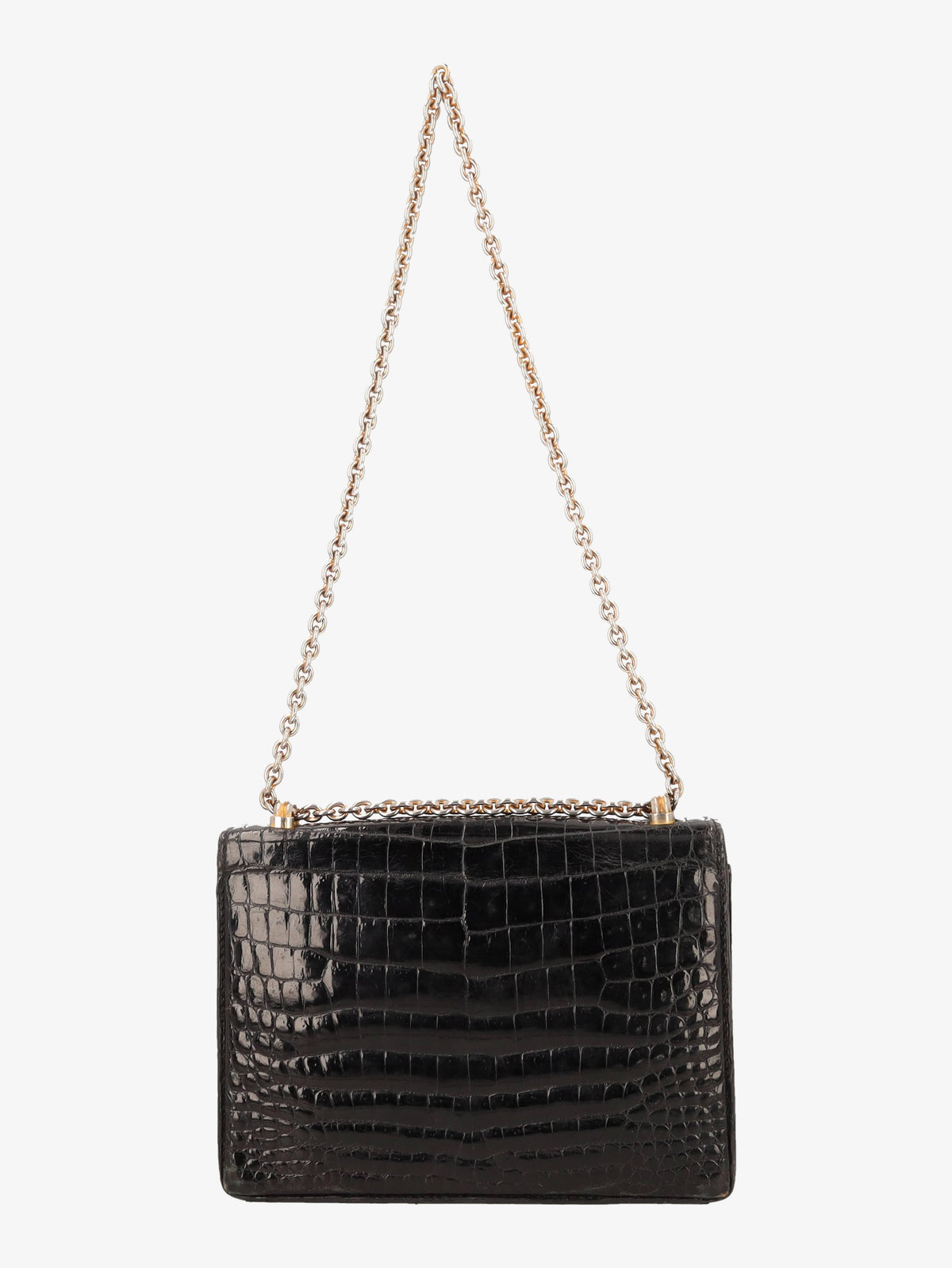 Borsa Gucci con catena in cocco nero