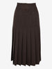 Jean Paul Gaultier Midi Brown Wool Skirt W7426.73  Jean Paul Gaultier 