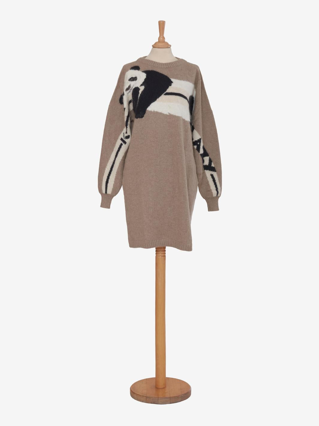 Maglia Krizia con ricamo panda