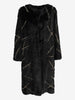 Moschino Couture Chain Linked Coat in Faux Fur CVM26.6.35  Moschino Couture 