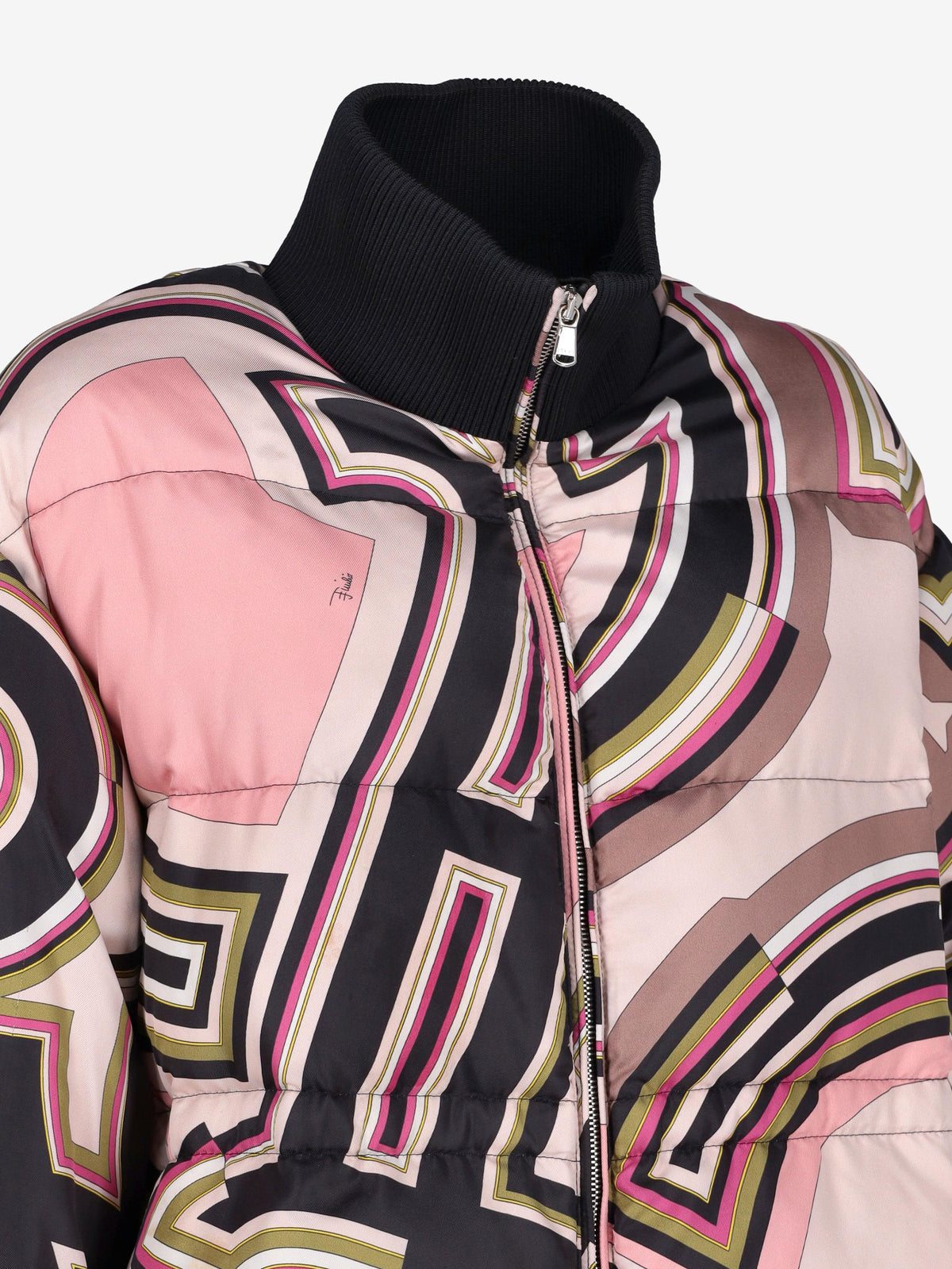 Emilio Pucci Oversized Printed Puffer Coat CVM26.22.1  Pucci 