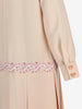 Vintage 1960s/1970s Cream Embroidered Dress Z101223  Vintage 