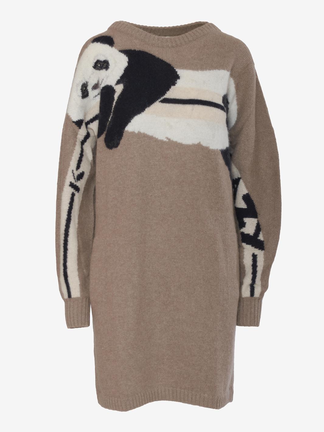 Maglia Krizia con ricamo panda