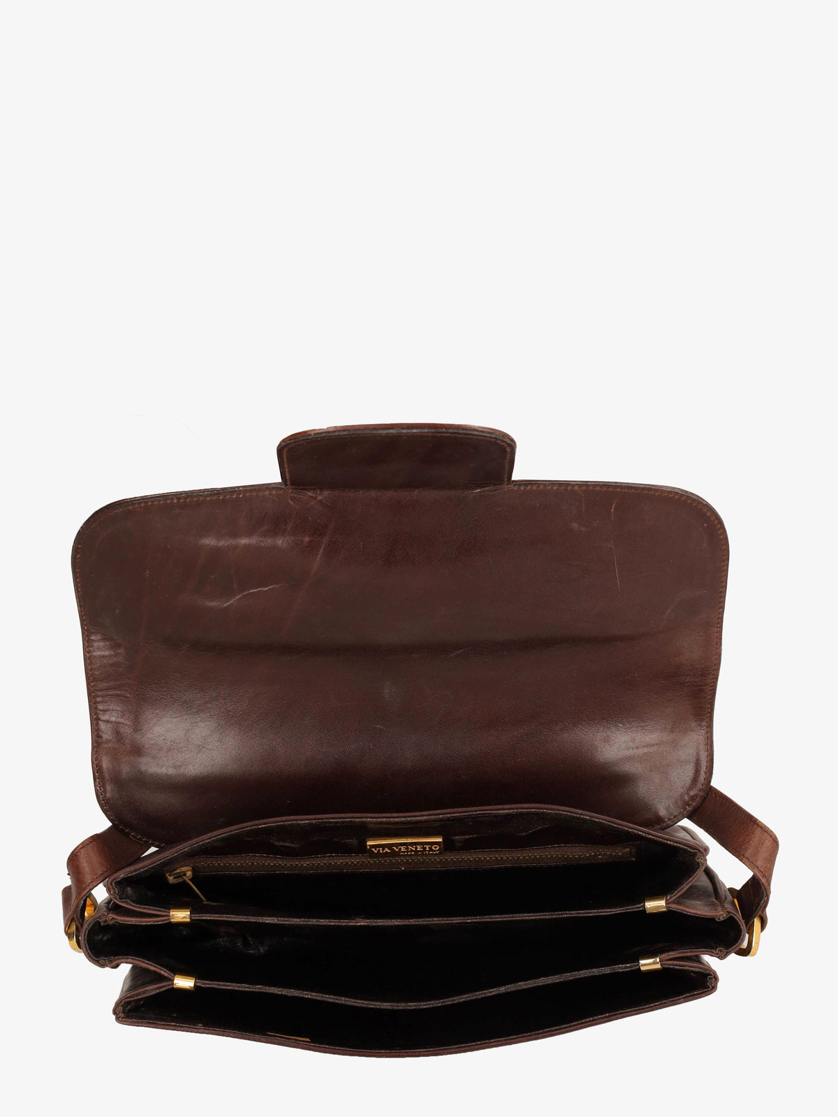 Vintage Brown Crossbody Bag W24121213  Vintage 