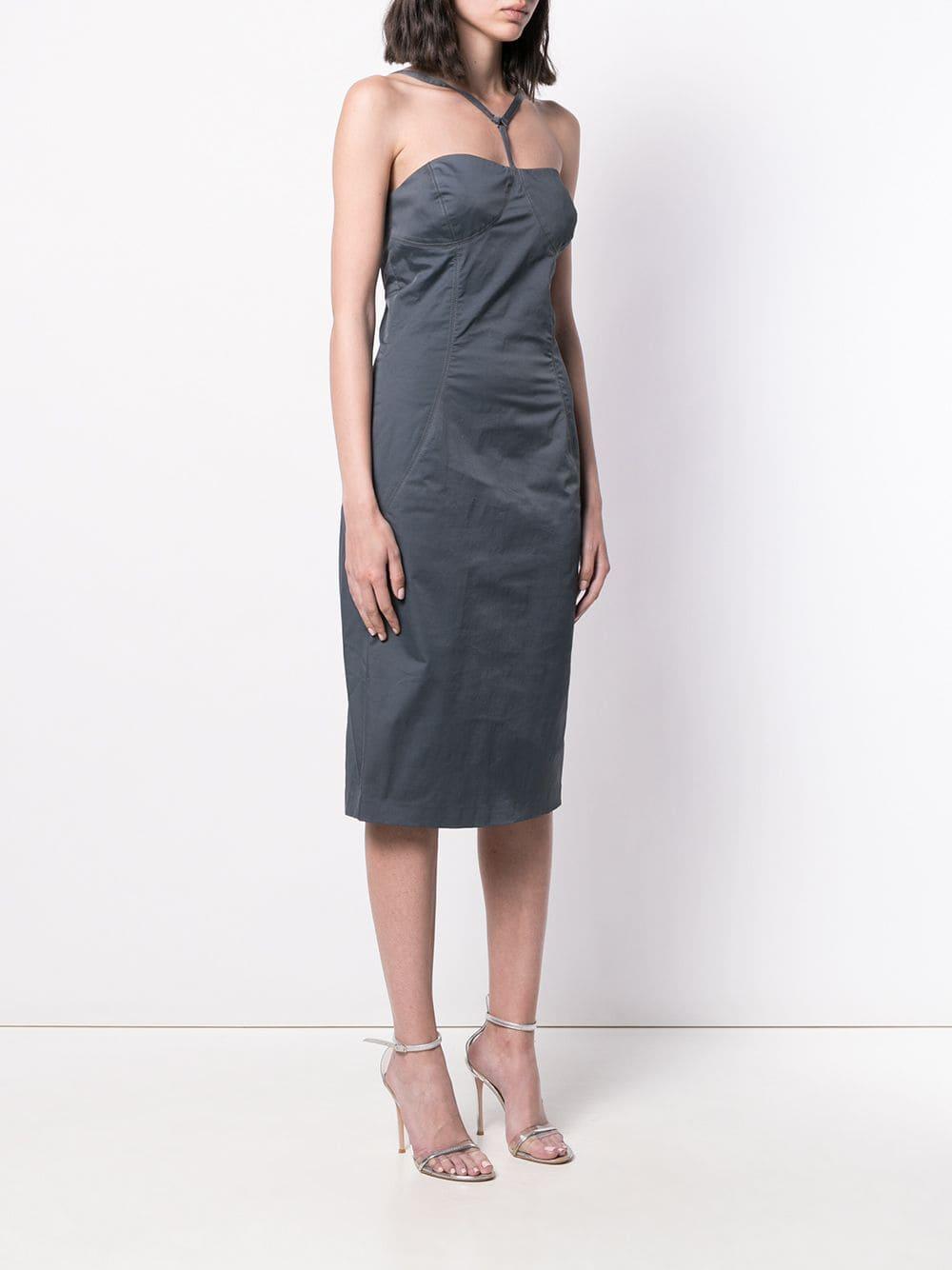 Versace Bustier Midi Dress BR002028  Versace 