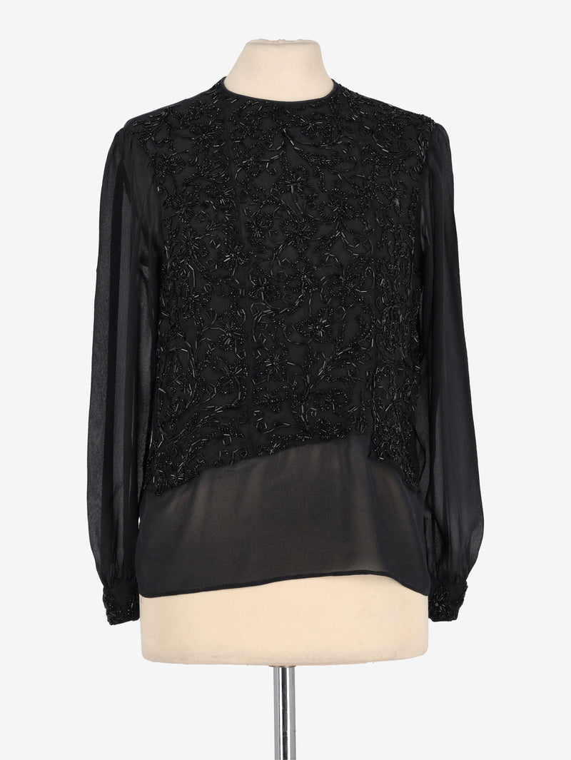 Vintage Semi-Sheer Blouse W261103.2  Vintage 